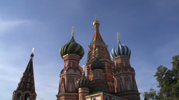 Saint Basil's Cathedral — Stock video