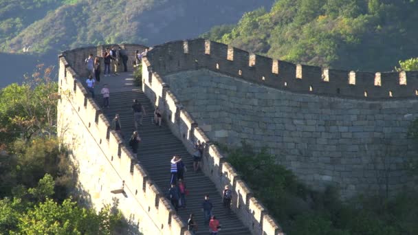 The Great Wall of China — Stock Video