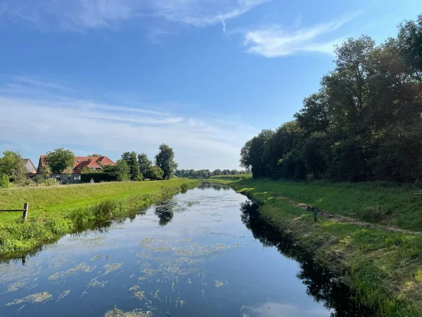 Canal Berkel Alrededor Haarlo Güeldres Países Bajos — Foto de Stock