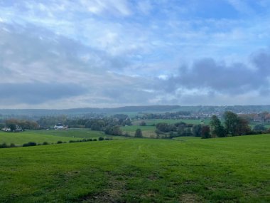 Hollanda, Limburg 'da Epen çevresindeki manzara