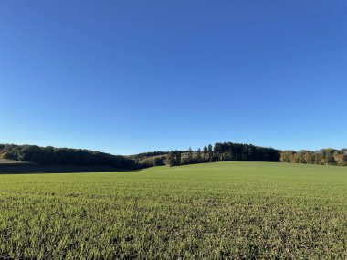 Güney Limburg, Hollanda 'daki Vijlen çevresindeki manzara