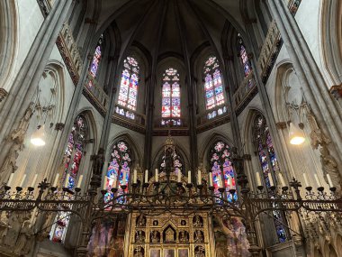 Almanya 'daki Xanten Katedrali' nin içinde