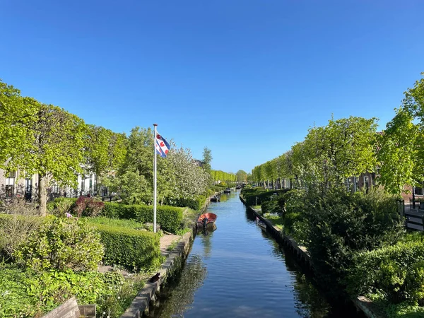 Kanaal Ijlst Friesland Nederland — Stockfoto