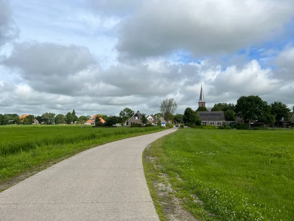 Estrada Para Reahus Frísia Países Baixos — Fotografia de Stock