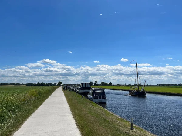 Path Next Canal Tuk Overijssel Netherlands — ストック写真