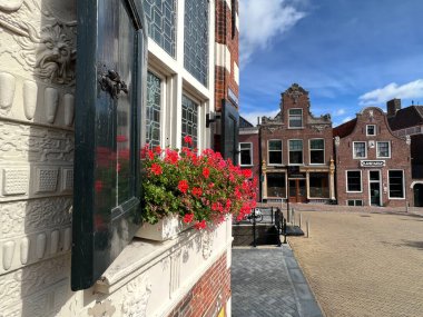 Friesland 'daki Franeker Belediye Binası Hollanda