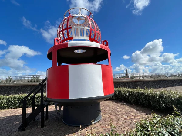 Sea Bouy Harbor Harlingen Friesland Netherlands — 스톡 사진