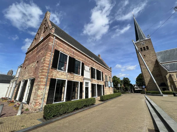 Architecture Old City Franeker Friesland Netherlands — стоковое фото