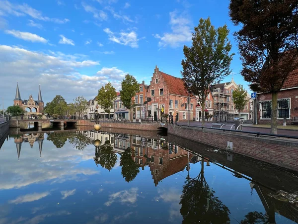Waterpoort Morning Sneek Friesland Netherlands — Stock Photo, Image