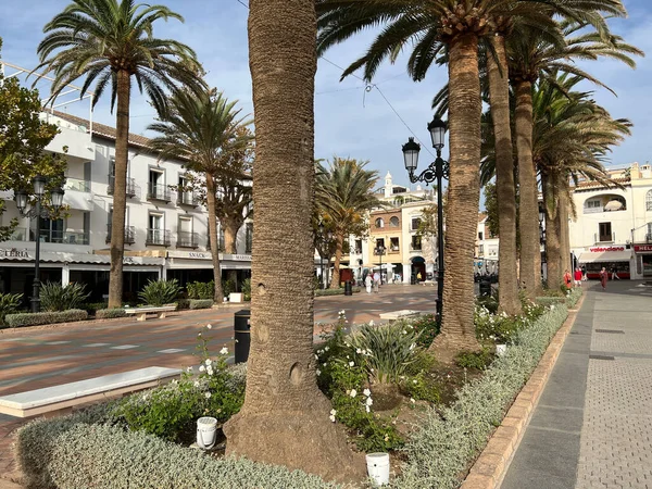 Balcão Europa Nerja Espanha — Fotografia de Stock