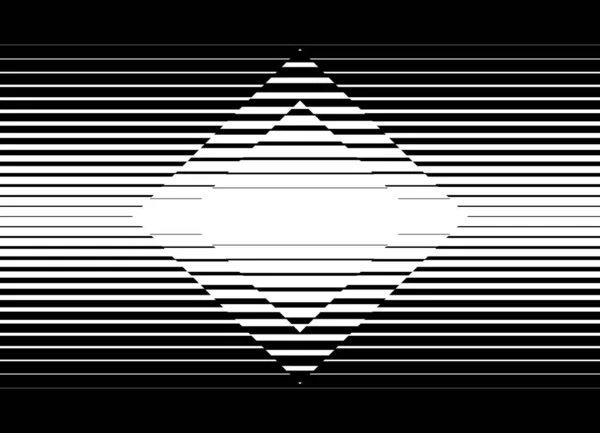 现代黑白相间的平行断线图案 从黑线顺利过渡到白线 抽象正方形 条带矢量背景 — 图库矢量图片