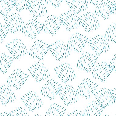 Karalama, elle çizilmiş pürüzsüz bir desen çizer. Modern soyut arka plan. Tekstil baskıları, kumaş, afişler, arkaplanlar ve duvar kağıtları için vektör illüstrasyonu.