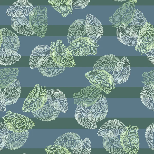 Modern palm leaf seamless pattern with hand drawn tropical print. Modern nature background. Vector illustration for seasonal textile prints, fabric, banners, backdrops and wallpapers.