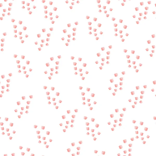 Nahtloses Muster Mit Handgezeichneten Maiglöckchen Auf Weißem Hintergrund Vektorflorale Vorlage — Stockvektor