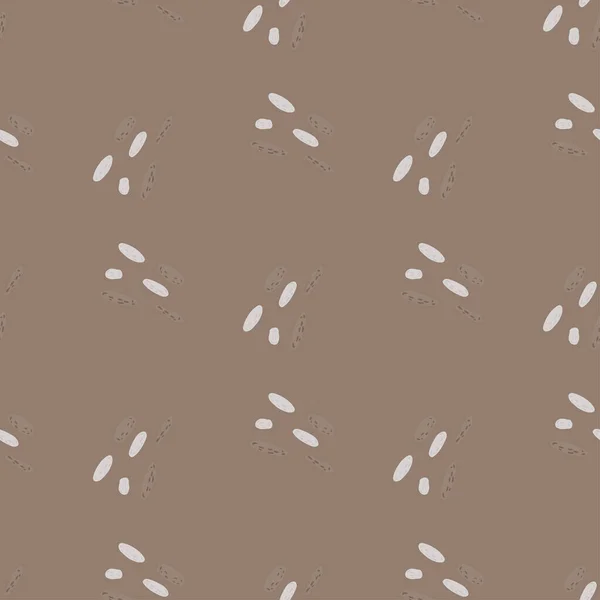 Pebbles Seamless Pattern Beautiful Texture Gravel Fabric Design Repeated Template — Stockvektor