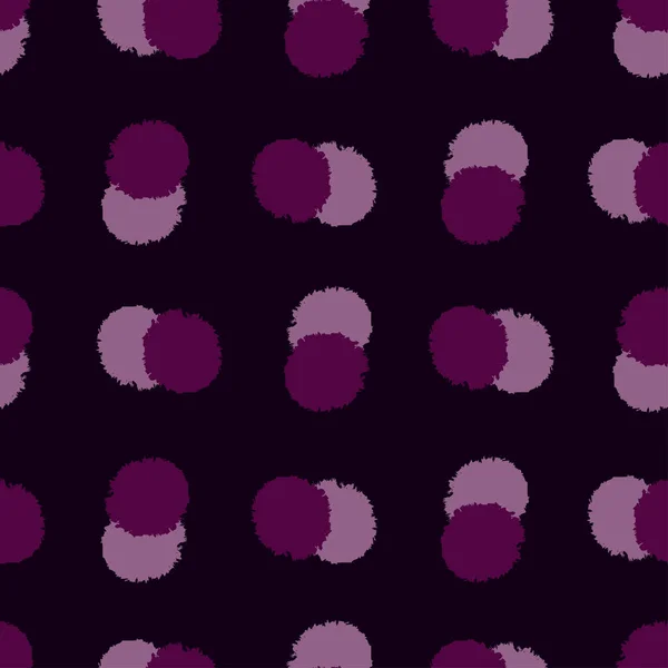 Pom Poms Seamless Pattern Ручной Рисунок Милый Фон Повторяющаяся Текстура — стоковый вектор