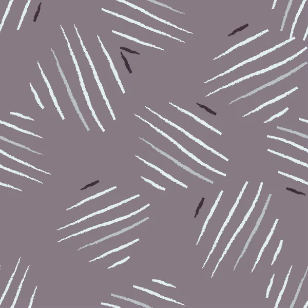 Des Rayures Motif Sans Couture Fond Horreur Dessiné Main Texture — Image vectorielle