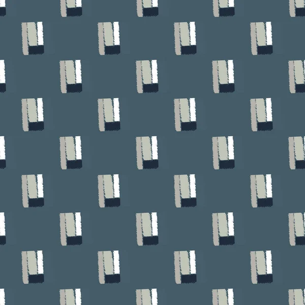 民族无缝模式 土生土长的装饰地毯背景 用于织物 包装纸 组织的多角形重复纹理 矢量说明 — 图库矢量图片