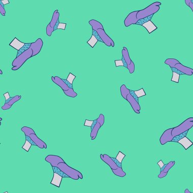 Mantarlar pürüzsüz. Bitki arkaplanı. Kumaş, ambalaj kağıdı, duvar kâğıdı ve mendil için karalama stilinde tekrarlanan doku. Vektör illüstrasyonu.