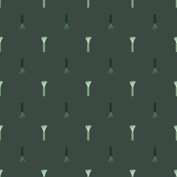 ヤシの木のシームレスなパターン 熱帯植物の背景 包装紙 組織のためのドアスタイルで繰り返し質感 ベクターイラスト — ストックベクタ