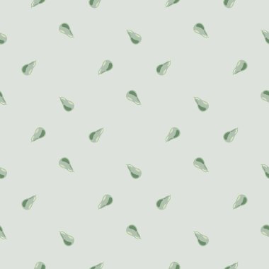 Soyut armut pürüzsüz desen. Dekoratif arka plan meyveleri. Kumaş, ambalaj kağıdı, duvar kâğıdı ve mendil için karalama stilinde tekrarlanan doku. Vektör illüstrasyonu.