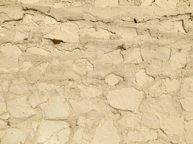 Kadim bir taş kale kale savunma bariyeri.