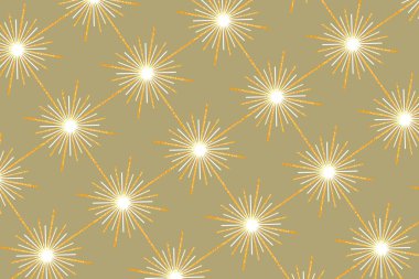 Duvar kağıdı arkaplanı olarak altın folyo desenli gül rengi parlayan yıldızlar.