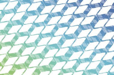 Noel 'de kırmızı yeşil yapraklar hediye paketleme kağıdı arka planında