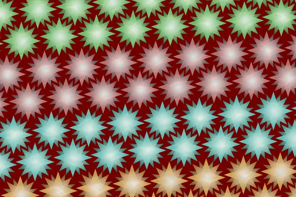 Holiday Shiny Snowflake Shaped Holiday Gift Wrapping Christmas Paper Background — Stock Photo, Image