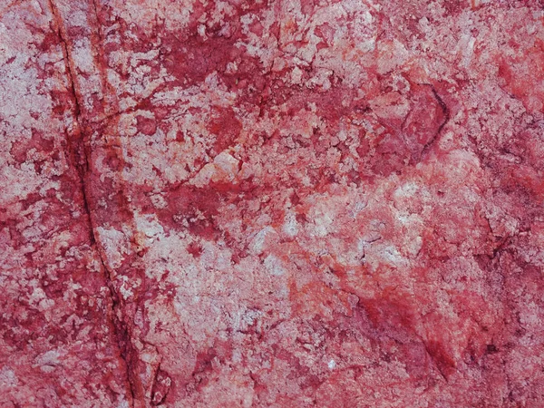 Ένα Ροζ Κόκκινο Κοράλλι Γρανίτη Μάρμαρο Πέτρινη Επιφάνεια Σχέδιο Στυλ — Φωτογραφία Αρχείου