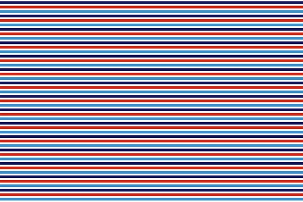 Eine Rot Weiß Blau Amerikanische Flagge Streifen Urlaub Muster Streifenreihe — Stockfoto