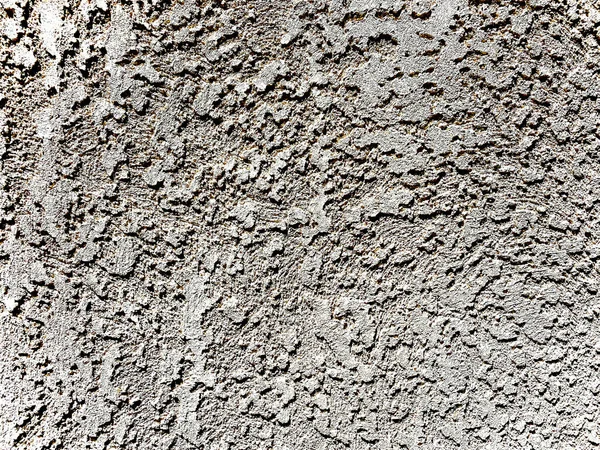 Een Stucwerk Gips Betonnen Muur Bouwoppervlakte Ontwerp Decor Witte Verf — Stockfoto
