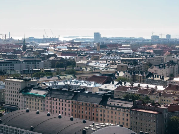 Letecký Pohled Helsinky Finsko — Stock fotografie