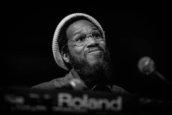 October 2021 Cory Henry Band Playing Live Performance Stage — Stock Photo, Image