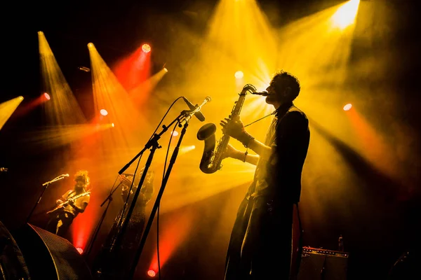 Adivina Quién Festival Música 2021 Alabastro Deplume Rendimiento —  Fotos de Stock