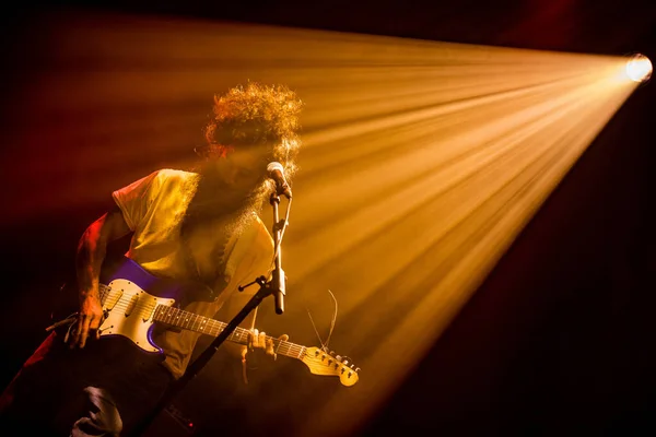 Adivina Quién Festival Música 2021 Alabastro Deplume Rendimiento —  Fotos de Stock