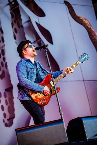 2022 Fall Out Boy Hella Mega Tour Stadspark Netherlands — ストック写真