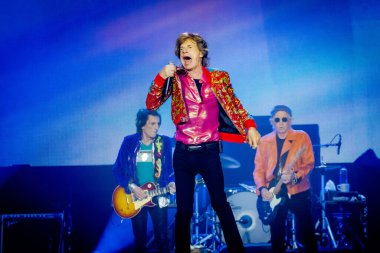 The Rolling Stones performing concert at Johan Cruijff ArenA, 07 july 2022