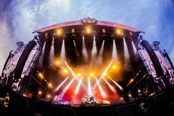 Volbeat Performing Concert Pinkpop June 2022 — Foto de Stock