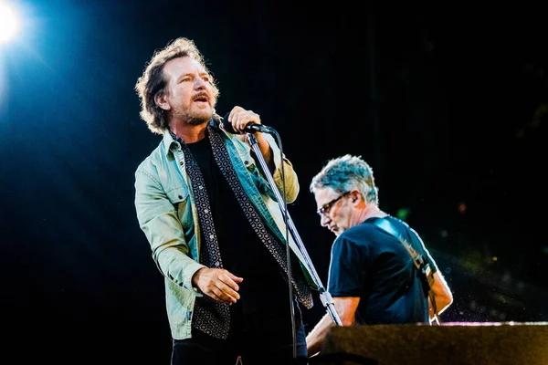 Pearl Jam Performing Concert Pinkpop June 2022 — Stock Photo, Image