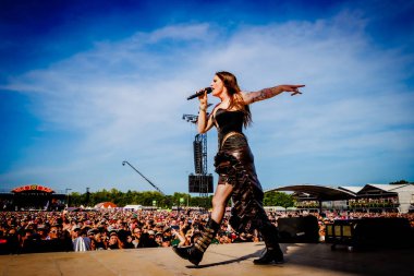 Nightwish performing concert at Pinkpop, 17 june 2022