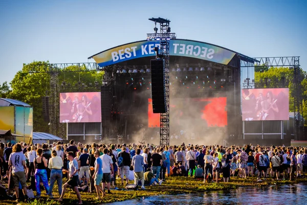 King Gizzard Lizzard Wizzard Performing Concert Best Kept Secret June — Stock Photo, Image