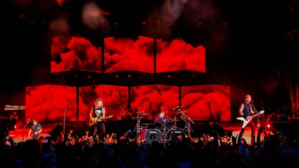 Metallica Performing Concert Pinkpop June 2022 — Stok fotoğraf