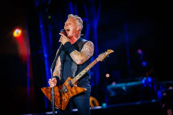 Metallica Performing Concert Pinkpop June 2022 — Photo