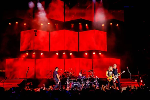 Metallica Performing Concert Pinkpop June 2022 — 图库照片