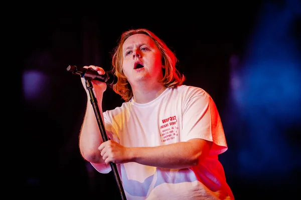 Augustus 2022 Lowlands Festival 2022 Biddinghuizen Netherlands Concert Lewis Capaldi — Stockfoto