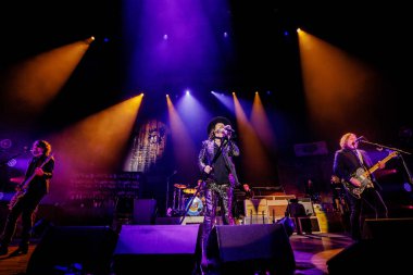 03 October 2022. AFAS Live Amsterdam, The Netherlands. Concert of The Black Crowes clipart