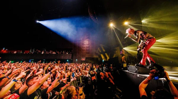 Października 2022 Afas Live Amsterdam Holandia Koncert Machine Gun Kelly — Zdjęcie stockowe