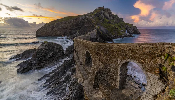 San Juan Gaztelugatxe Una Joya País Vasco — Foto de Stock