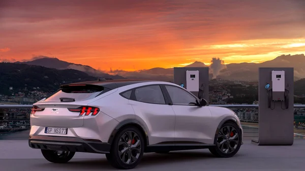 Ford Mustang Mach All Electric Suv — Stockfoto